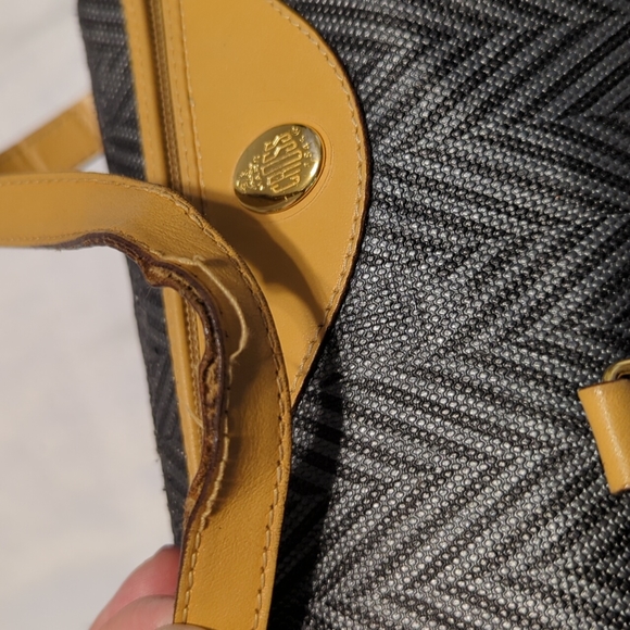 Vintage Mark Cross Mini Duffle Satchel Handbag - Picture 11 of 17